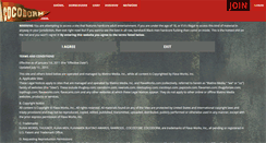 Desktop Screenshot of cocodormlive.com